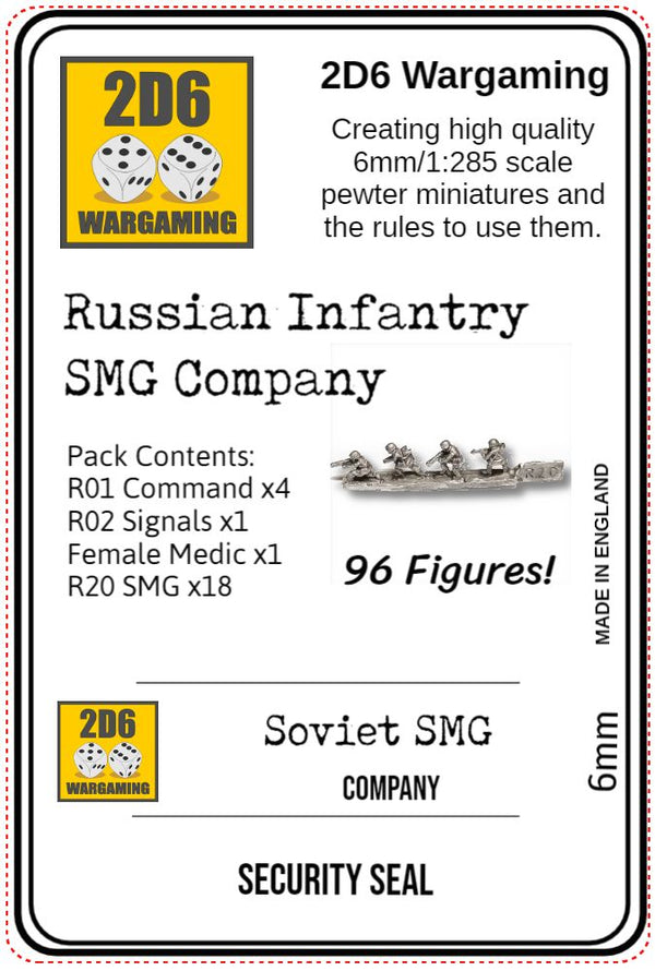 Sov Inf Submachine Gun Company PACK