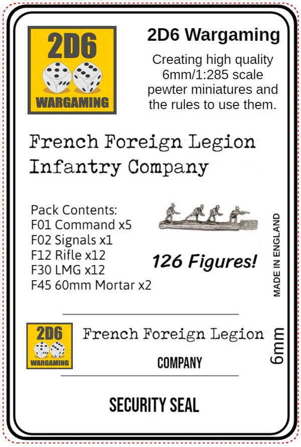 Fra Inf  French Foreign Legion Company PACK