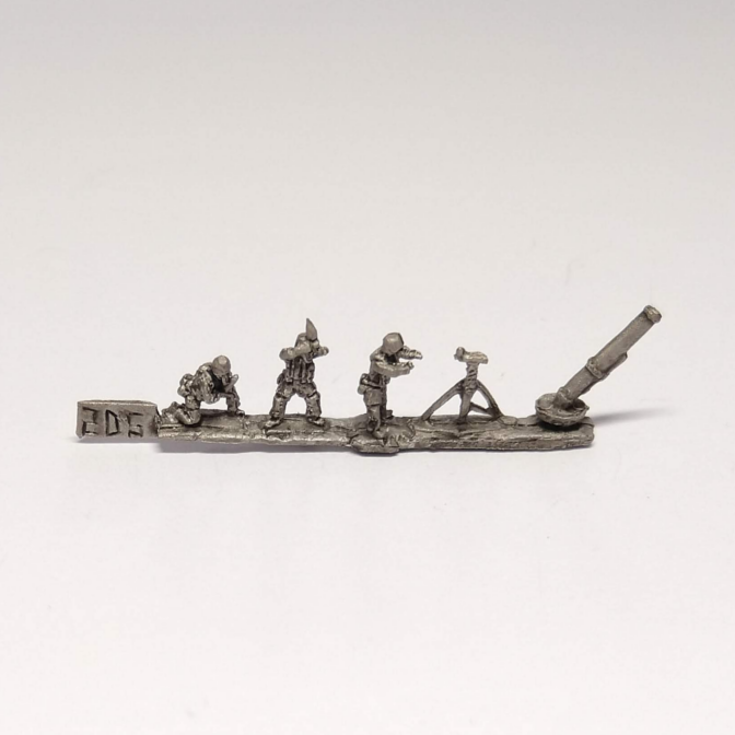 Ger Inf G46 120mm Mortar Fallschirmjäger