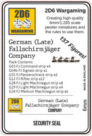 Ger Inf Fallschirmjäger Infantry Company (Late) PACK