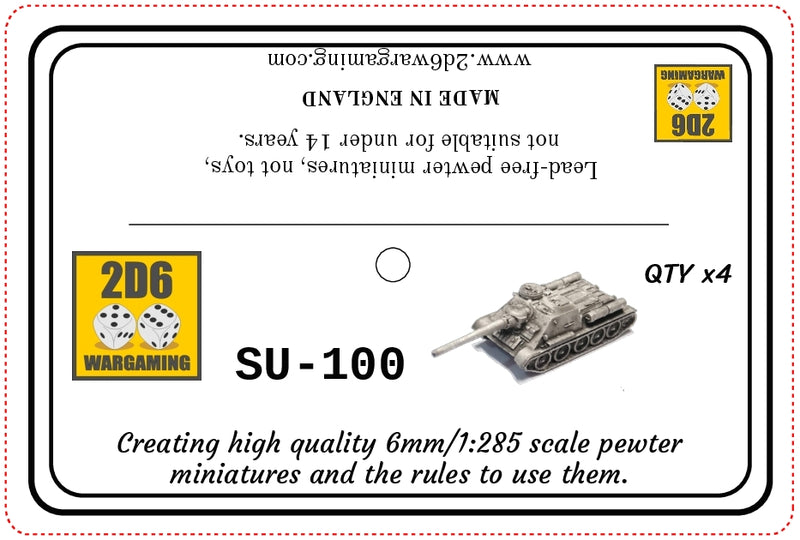 Sov SU-100 Platoon PACK