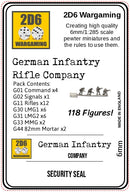 Ger Inf Rifle Company PACK
