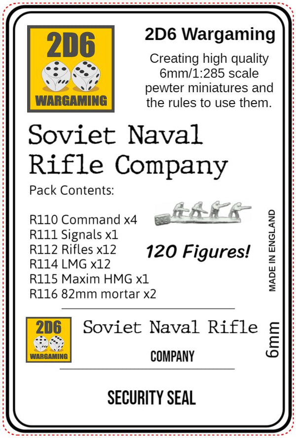 Sov Inf Naval Infantry Company PACK