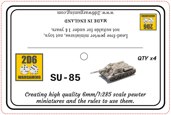 Sov SU-85 Platoon PACK