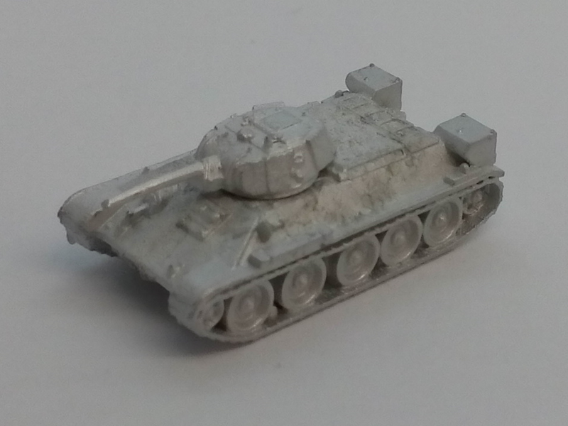 Sov T34/76e Model 1941 "Ekranami" w/tanks
